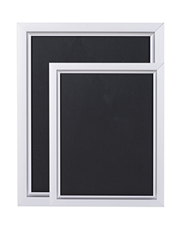 Aluminum poster stand-slide-in-frames (SIFM)