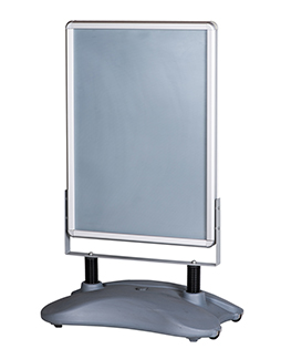 Water tank aluminum poster stand (WA-01-32R)