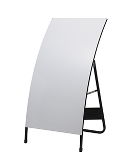 Metal Curved A-board (MAB-07)